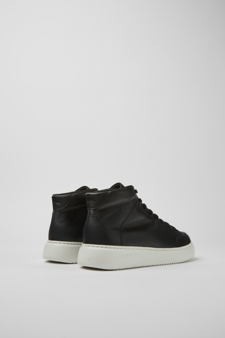 Runner K21 Schwarze Ledersneaker Für Damen Exklusiv Camper De