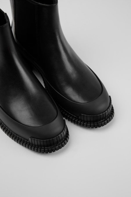 Pix Schwarze Stiefelette Für Damen Camper De Neu Eingetroffen