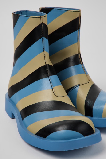 Mil 1978 Mehrfarbige Lederstiefeletten Für Damen Exklusiv Camper De