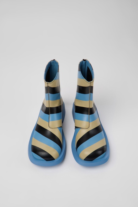 Mil 1978 Mehrfarbige Lederstiefeletten Für Damen Exklusiv Camper De