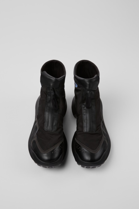 Camper De Design Crclr Gore-tex Schwarze Damenstiefeletten Mit Epe-membran