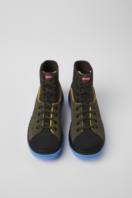 Teix Graue Und Grüne Stiefeletten Für Damen Exklusiv Camper De