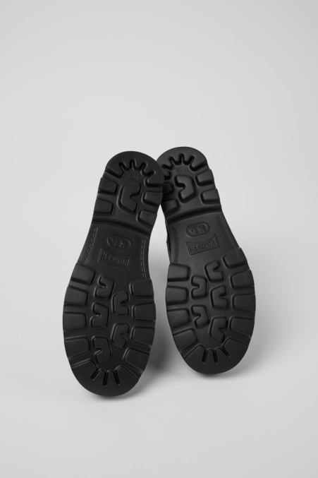 Design Brutus Schwarzer Mittelhoher Schnürstiefel Für Damen Camper De