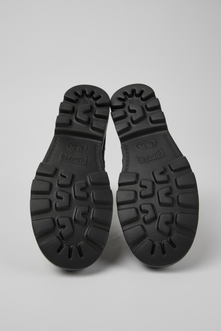 Camper De Design Brutus Dunkelgrüne Lederstiefeletten Für Damen