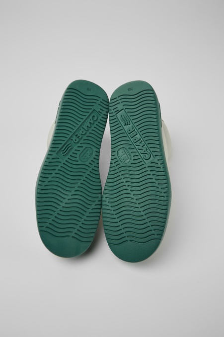 Runner K21 Weiße Ungefärbte Ledersneaker Für Damen Exklusiv Camper De