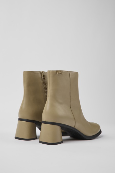 Camper De Kiara Beige Lederstiefeletten Neu Eingetroffen