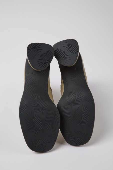 Camper De Kiara Beige Lederstiefeletten Neu Eingetroffen