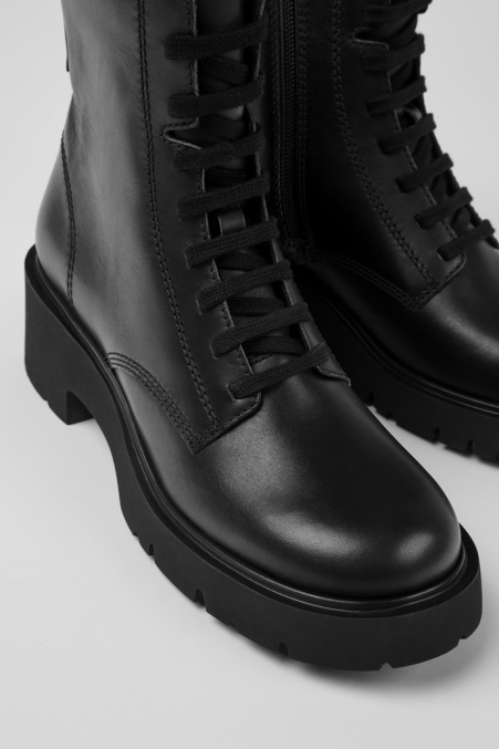 Milah Schwarze Schnürstiefel Für Damen Camper De Neu Eingetroffen
