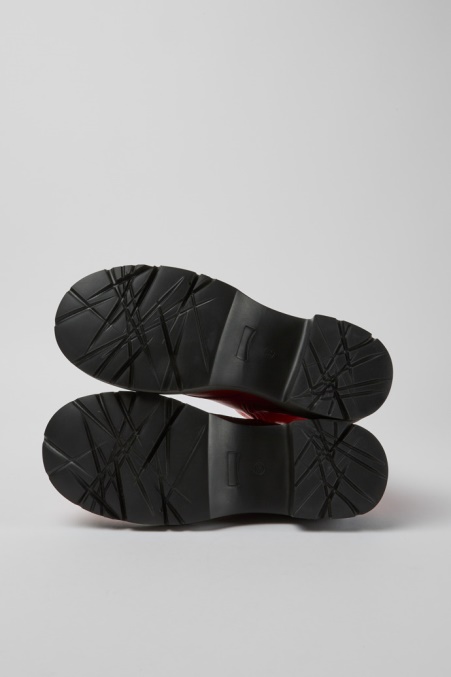 Exklusive Camper De Milah Rote Schnürboots Für Damen