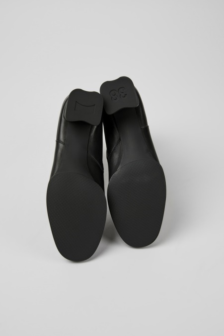 Camper De Katie Schwarze Lederstiefeletten Neu Eingetroffen