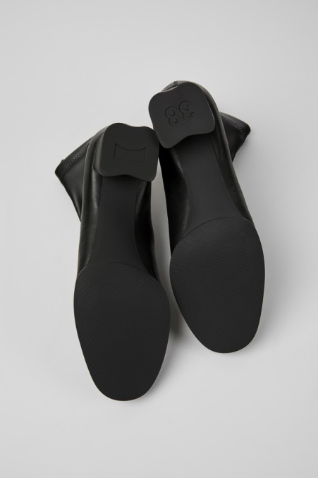 Exklusive Camper De Katie Schwarze Textilstiefeletten