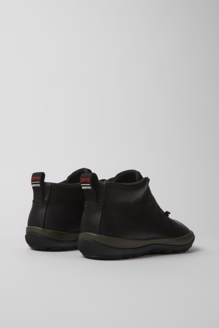 Peu Pista Gore-tex Schwarze Ledersneaker Für Damen Exklusiv Camper De