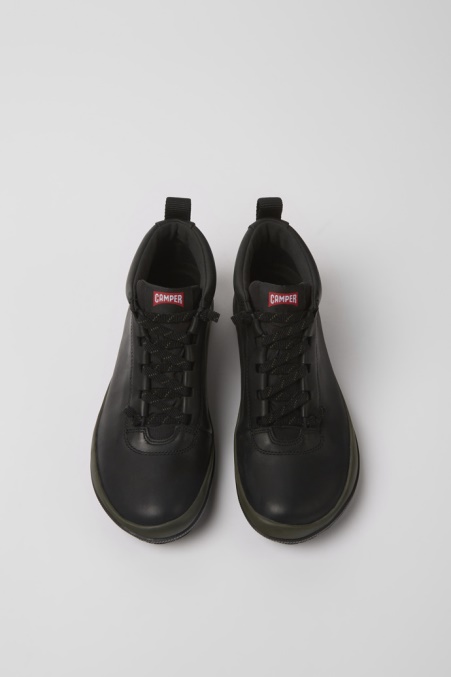 Peu Pista Gore-tex Schwarze Ledersneaker Für Damen Exklusiv Camper De