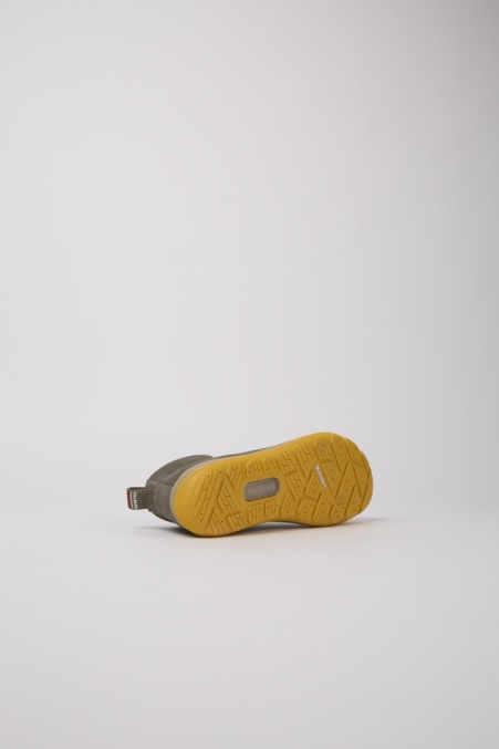 Camper De Design Peu Pista Gore-tex Braune Graue Lederturnschuhe Für Damen