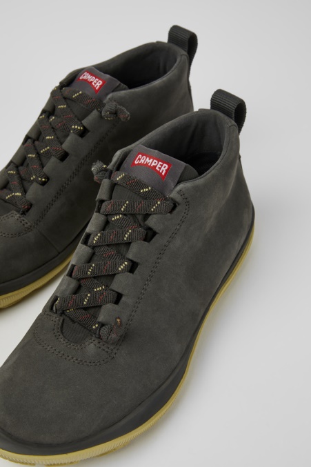 Peu Pista Gore-tex Grau Nubuk Schuhe Damen Camper De Neu Eingetroffen