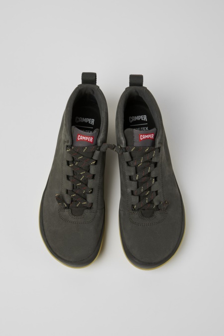 Peu Pista Gore-tex Grau Nubuk Schuhe Damen Camper De Neu Eingetroffen