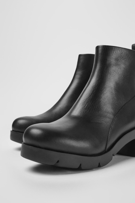 Exklusive Camper De Wanda Schwarze Zip-stiefelette Für Damen