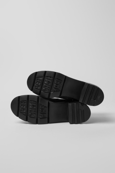 Camper De Design Wanda Dunkelbraune Stiefelette Mit Reißverschluss Für Damen