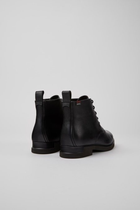 Exklusive Camper De Iman Gore-tex Damen-schnürstiefelette In Schwarz