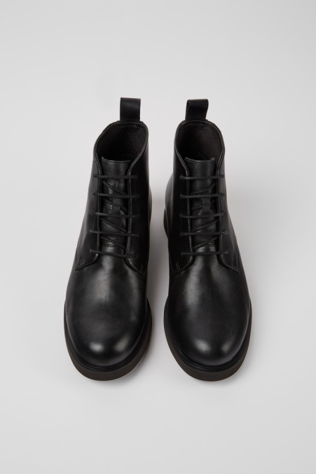 Exklusive Camper De Iman Gore-tex Damen-schnürstiefelette In Schwarz