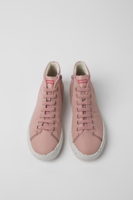Peu Touring Pinke Sneaker Aus Recyceltem Pet Für Damen Exklusiv Von Camper De