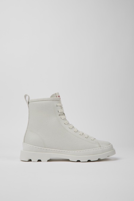 Design Brutus White Mirum Stiefeletten Für Damen Camper De