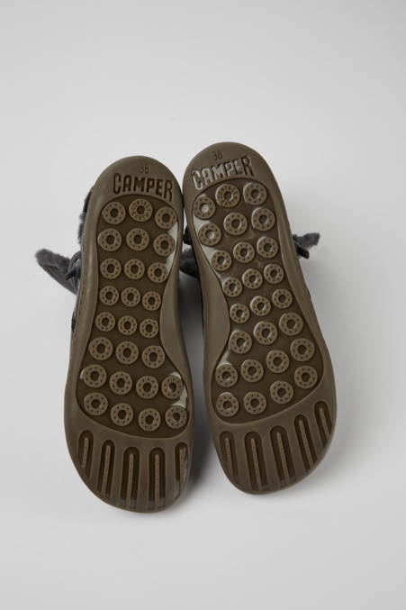 Peu Dunkelgrauer Halbstiefel Für Damen Camper De Neu Eingetroffen