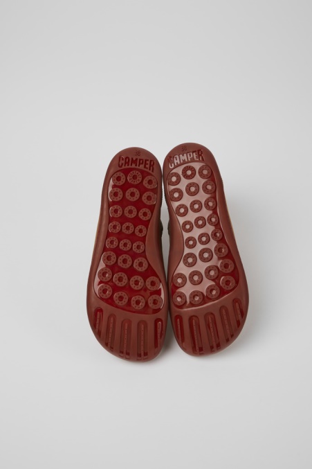 Peubraune Lederstiefeletten Für Damen Exklusiv Camper De