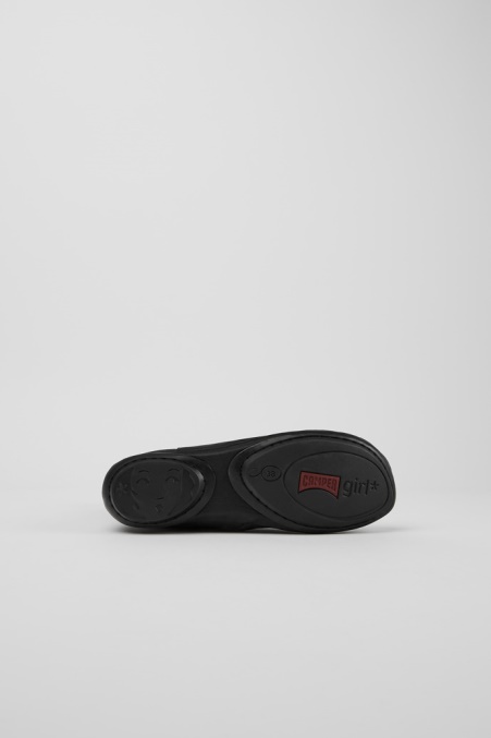 Exklusive Camper De Rechts Schwarze Lederstiefel Für Damen