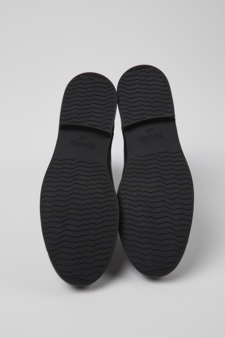 Camper De Bowie Graue Lederstiefeletten Für Damen Neu Eingetroffen