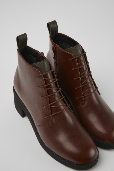 Wonder Braune Stiefeletten Für Damen Camper De Neuankömmlinge