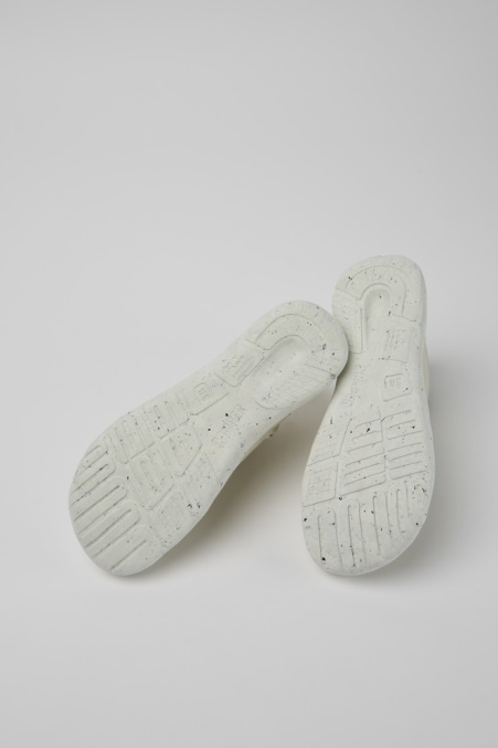 Peu Stadium Stiefeletten Aus Weißem Leder Für Damen Camper De Neu Eingetroffen