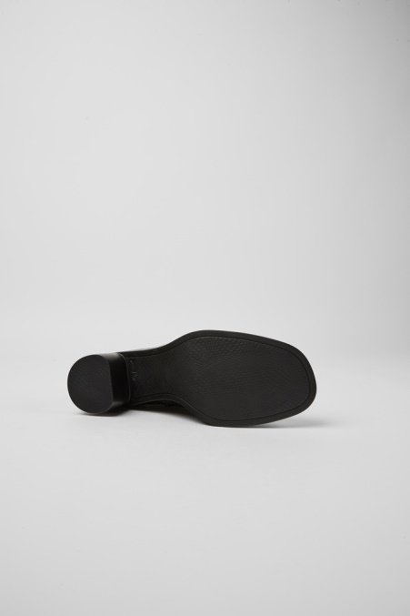 Design Meda Schwarze Lederstiefel Für Damen Camper De