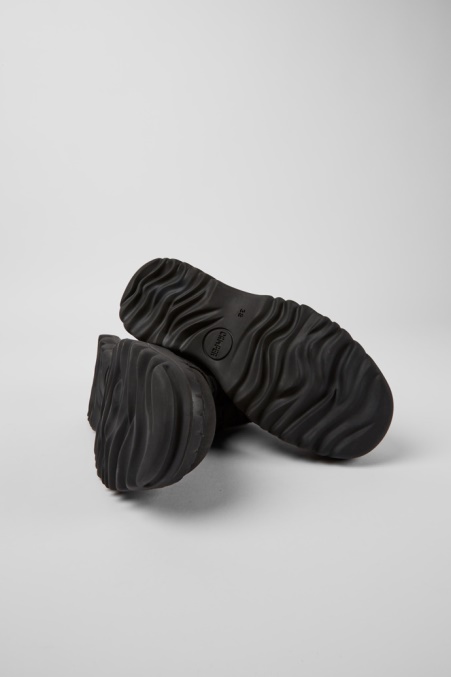 Teix Schwarze Gummi- Und Bci-baumwollstiefel Exklusiv Camper De