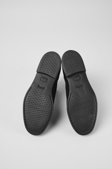 Iman Schwarz Nubuk Stiefeletten Camper Neu Eingetroffen