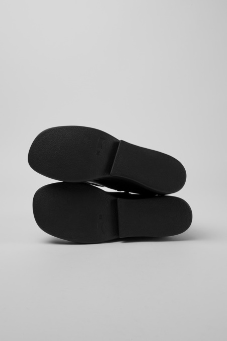 Kaah Schwarze Lederstiefel Für Damen Exklusiv Camper De