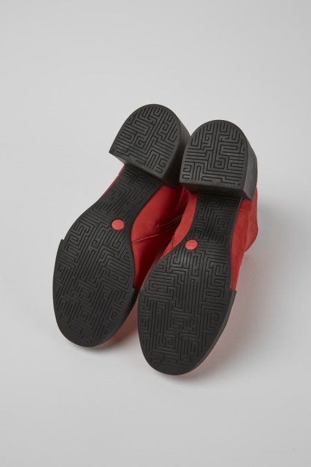Exklusive Camper De Lotta Rote Stiefeletten Für Damen