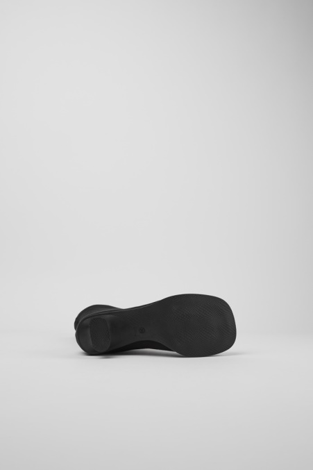 Camper De Design Dina Schwarze Hohe Stiefel Aus Tencel™ Lyocell