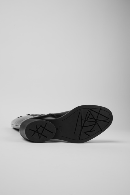 Bonnie Schwarze Lederstiefel Für Damen Exklusiv Camper De