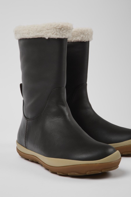 Peu Pista Gore-tex Braune Lederstiefel Für Damen Exklusiv Camper De