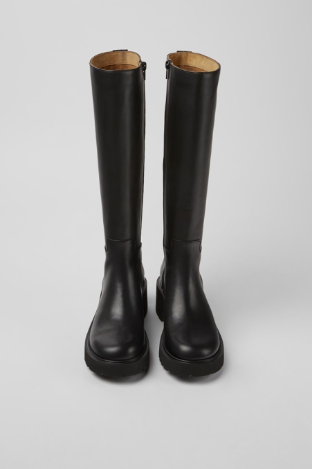 Milah Hohe Stiefel Aus Schwarzem Leder Für Damen Exklusiv Camper De