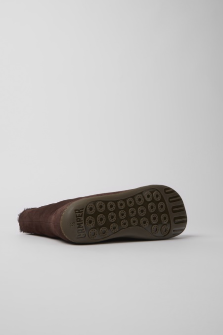 Exklusive Camper De Peu Braune Nubukstiefelette Für Damen