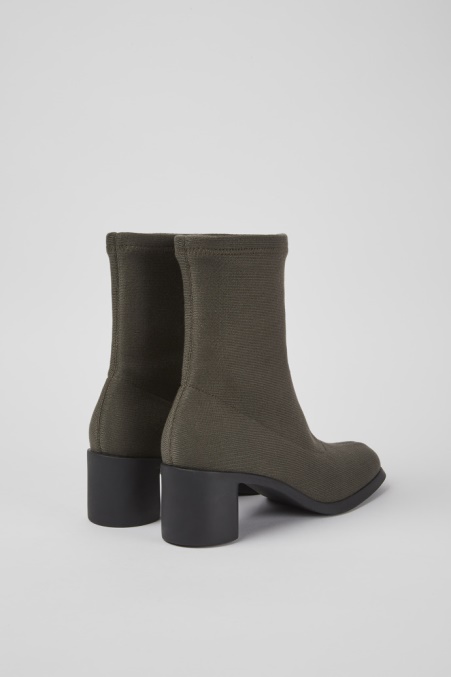 Camper De Design Meda Tencel Grüne Stiefel Für Damen