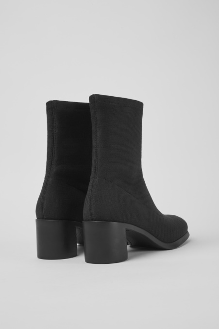Exklusive Camper De Meda Tencel Schwarze Stiefel Für Damen
