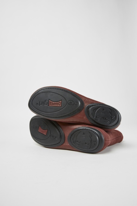 Rechts Bordeaux Stiefeletten Aus Tencel Exklusiv Camper De