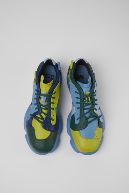 Design Twins Mehrfarbiger Sneaker Aus Leder Und Textil Für Damen Camper De