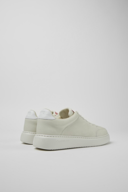 Design Runner K21 Weiß Ungefärbte Ledersneaker Für Damen Camper De