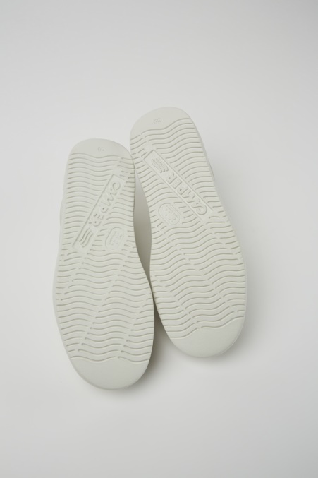 Design Runner K21 Weiß Ungefärbte Ledersneaker Für Damen Camper De