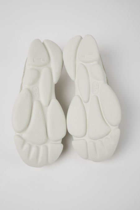 Design Karstgraue Textilturnschuhe Für Damen Camper De