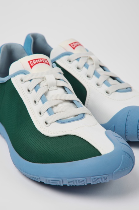 Camper De Design Twins Mehrfarbige Textilsneaker Für Damen